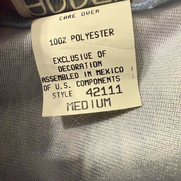 Appel long robe floral pattern quilted yoke upper front women’s size Medium - Picture 8 of 10